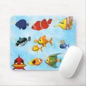 Muismat van Aquarium Mousepad (Met muis)