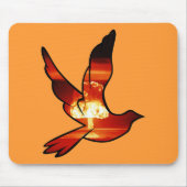 Muismat van Atomic Dove Mushroom Cloud Mousepad (Voorkant)
