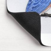 Muismat van blauwvogel (Hoek)