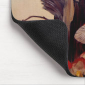 Muismat van bomen en paddenstoelen (Hoek)