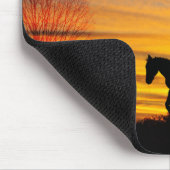 Muismat van Cowgirl Sunset Horseback Ride (Hoek)