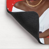 Muismat van de Afrikaanse American Red Diamond Scr (Hoek)