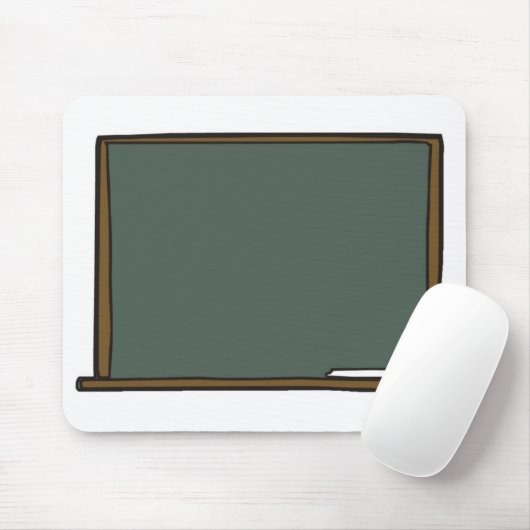 Muismat van de blanco docentenraad (Met muis)