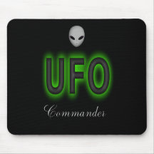 Muismat van de commandant van de UFO