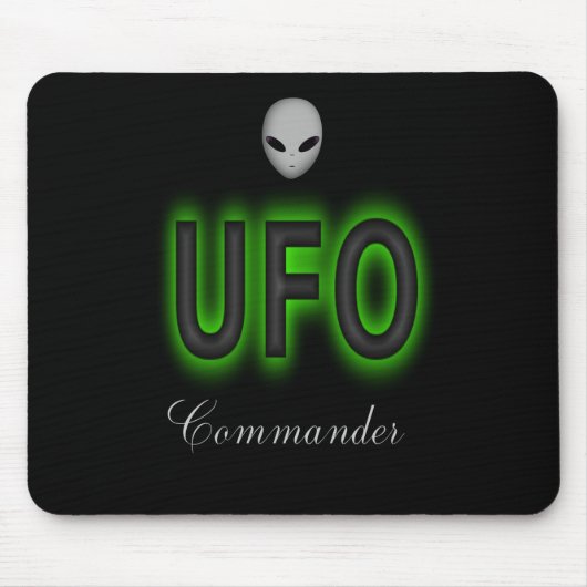Muismat van de commandant van de UFO (Voorkant)
