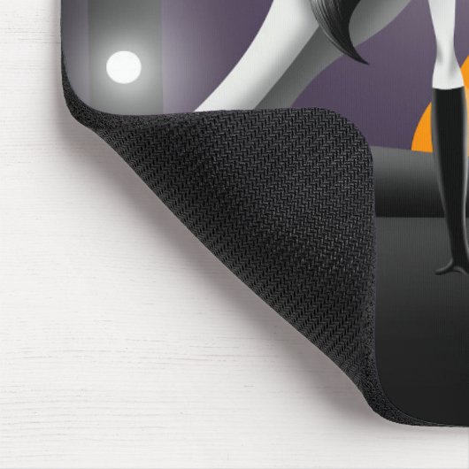 Muismat van de reflectie over blond haar (Hoek)