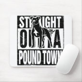 Muismat van de Straight Outta Pound Town (Met muis)