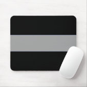 Muismat van de Thin Grey Line Correction Officer (Met muis)