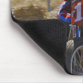 Muismat van de vaste-baanmotorfiets (Hoek)