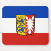 Muismat van de vlag Sleeswijk-Holstein (Voorkant)