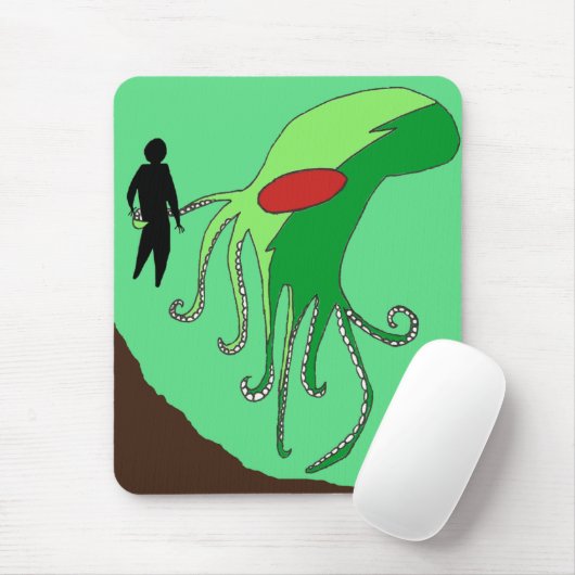 Muismat van de vulstof Octopus (Met muis)