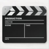 Muismat van filmmaker Clapper board (Voorkant)