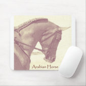 Muismat van het Arabisch paard (Met muis)