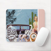 Muismat van het collage (Met muis)