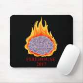 Muismat van het ontvlammingsremmen (Met muis)