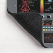 Muismat van het stuurbord van de spaceshuttle (Hoek)