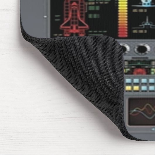 Muismat van het stuurbord van de spaceshuttle (Hoek)