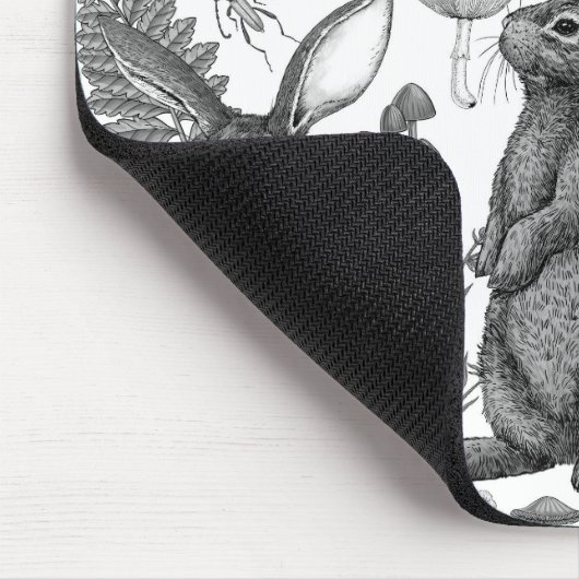 Muismat van konijnen en bossen (Hoek)