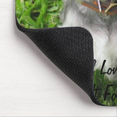 Muismat van mini Schnauzer volledig formaat (Hoek)