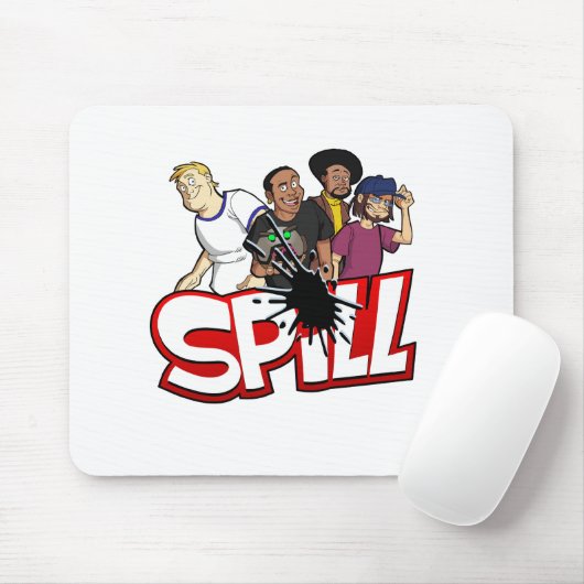 Muismat van morserend personeel (Met muis)