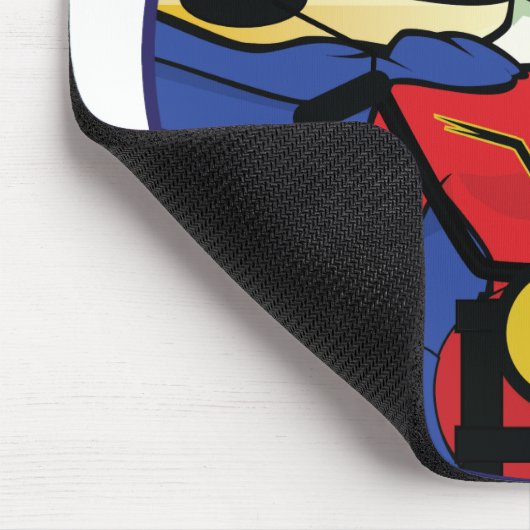 Muismat van motorcyclemommablog (Hoek)