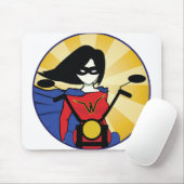 Muismat van motorcyclemommablog (Met muis)