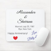 Muismat van ophisticeerd Jubileum (Met muis)