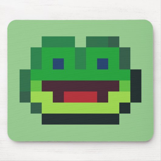 Muismat van Pixel Art Frog