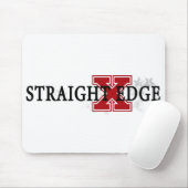 Muismat van rechte rand (Met muis)