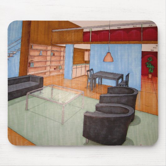 Muismat van renale ruimte (Voorkant)