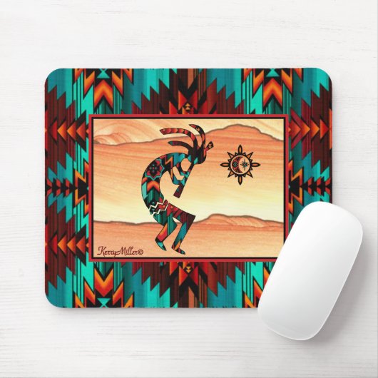 Muismat van Southwest Kokopelli (Met muis)
