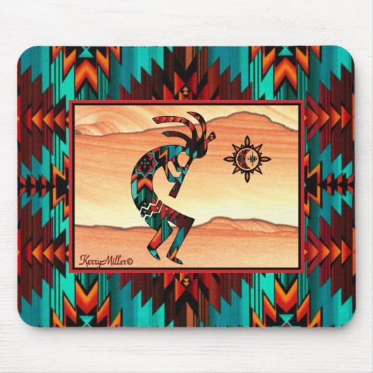 Muismat van Southwest Kokopelli (Voorkant)