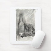 Muismat van stille houtskool (Met muis)