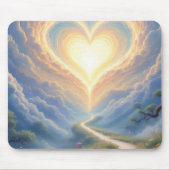 Muismat van Sunlight & Cloudy Heart (Voorkant)