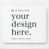 Muismat van uw ontwerp-upload (Voorkant)