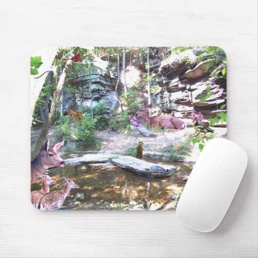 Muismat van wilde dieren (Met muis)