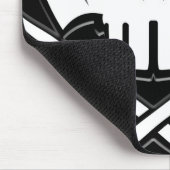 Muismat van zware metalen Mousepad Rock & Roll Dru (Hoek)