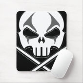Muismat van zware metalen Mousepad Rock & Roll Dru (Met muis)
