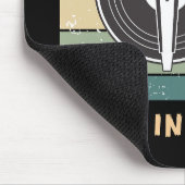 Muismat vinylrecord Retro-stijl (Hoek)