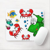 Muismat viskrab! (Met muis)