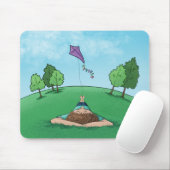 Muismat vliegend vliegontwerp (Met muis)