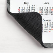 Muismat voor 2019 zwart artikel feestdag (Hoek)