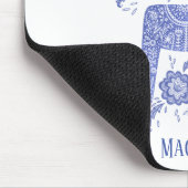 Muismat voor aangepaste benaming blauwe dala Paard (Hoek)