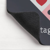 Muismat voor  afspeelkaarten (Hoek)