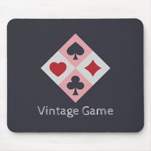 Muismat voor  afspeelkaarten (Voorkant)