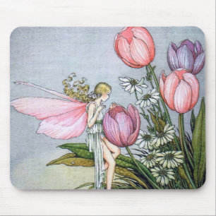 Muismat voor airy en Tulips