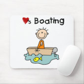 Muismat voor bootliefhebbers (Met muis)