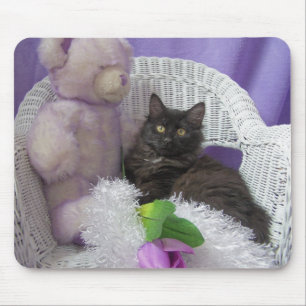 Muismat voor damesbloemen