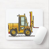 Muismat voor de bouw van vorkheftruck (Met muis)