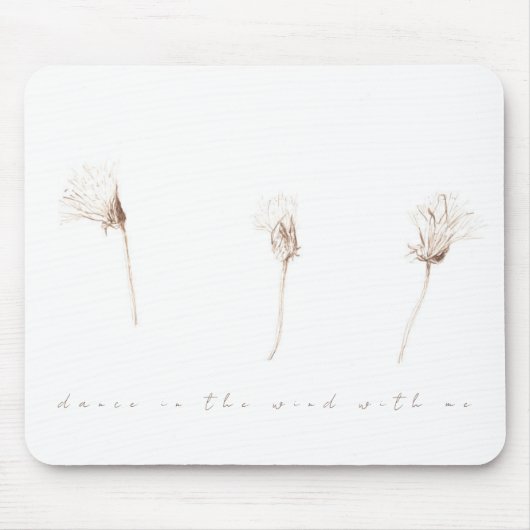 Muismat voor droog-donkerluis-inkttekening (Voorkant)